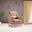 Luna Velvet Chair In Copper