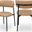 Lupita Vegan Leather Dining Chair Set of 2 In Tan