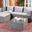 Madalina Living Set in Grey