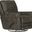 Maddie Swivel Glider Recliner In Ash