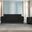 Madeline Living Room Set In Black