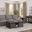 Madison County Barnwood Barn Door Occasional Table Set