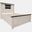Madison County King Barn Door Bed In Vintage White