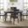 Madison County 66 Inch Oval 5 Piece Dining Set In Vintage Black