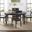 Madison County 66 Inch Oval 7 Piece Dining Set In Vintage Black