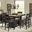 Madison County 72 Inch Counter Height 7 Piece Dining Set In Vintage Black