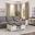 Madison County Vintage White Barn Door Occasional Table Set