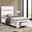 Madrid Youth Storage Bedroom Set In White