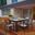Maine Brown and Gray 7 Piece Outdoor Patio Dining Set EEI-1749-BRN-GRY-SET