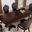 Manzanita Dining Table In Dark Cherry
