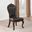 Manzanita Side Chair In Dark Cherry and Black