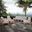 Marina 10 Piece Outdoor Patio Teak Set In Natural and Gray