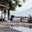Marina 3-Piece Outdoor Patio Teak Set In Natural Gray