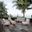 Marina 9 Piece Outdoor Patio Teak Set In Natural and Gray