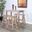 Marina Home Bar Set In Beach Pebble
