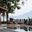 Marina 5 Piece Outdoor Patio Teak Set In Natural and Navy