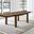 Mariposa 100" Rustic Whiskey Extendable Leg Dining Table