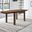 Mariposa 100" Rustic Whiskey Extendable Gathering Height Trestle Dining Table