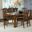 Mariposa Dining Set In Rustic Whiskey