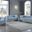 Marlon Living Room Set (Sky Blue)