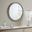 Marlowe Round Wall Decor Mirror In Silver MPS95F-0035