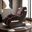 Martinus Massage Chair 3D Back Roller In Brown and Beige