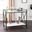 Maxton Bar Cart In Black And White