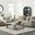 Maxton Heights Living Room Set In Pebble