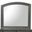Meade Mirror In Grey