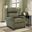 Meade Push Thru The Arms Recliner In Olive