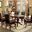 Melina Game Table In Brown Cherry