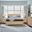 Merrifield Panel Bedroom Set In Sandstone Beige