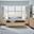 Merrifield Upholstered Panel Bedroom Set In Sandstone Beige