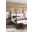 Metal Canopy Poster Bedroom Set In Mocha