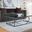 Metal Designs St. Laurent Ellipse Rectangular Occasional Table Set