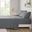 Microfiber All Season Soft Touch 3 Piece Twin Sheet Set In Charcoal