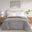 Microplush Heated King Blanket with Wifi Technology In Gray