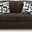 Midnight-Madness Loveseat In Chocolate