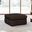 Midnight-Madness Oversized Accent Ottoman In Chocolate