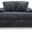 Midnight-Madness Oversized Chaise In Gunmetal