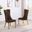 Mike Leathaire Dining Chair Set of 2 in Espresso