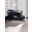 Milan Black Lacquer RAF Nightstand