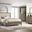 Millie Full Upholstery Bed In Grey