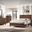 Millie Panel Bedroom Set (Brown Cherry)