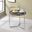 Miro Side Table In Black And Silver