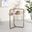 Miro Side Table In White And Gold