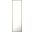 Eternity 18" Rectangular Brass Mirror