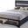 Naima Storage Bed (Black) (Queen)