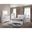 Naima White Full Platform Storage Bed