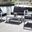 Nason White and Black 5-Piece Outdoor Living Set